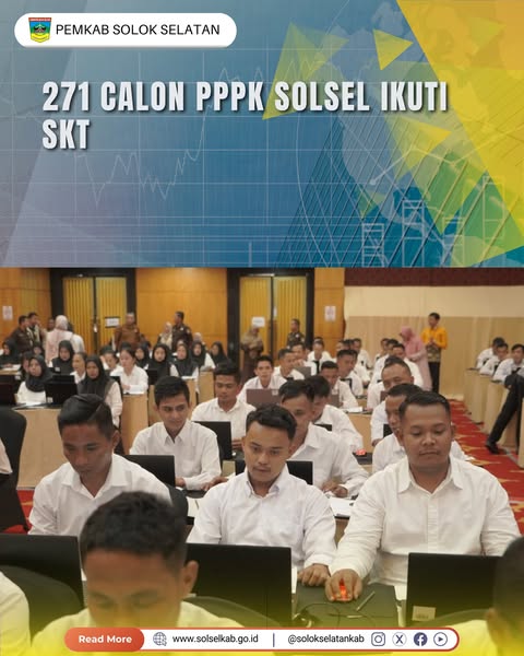 271 Calon PPPK Solsel Ikuti SKT